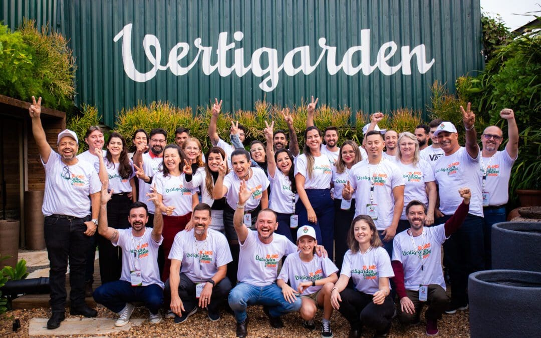 20 anos Vertigarden: o Encontro de Franqueados marcou as comemorações